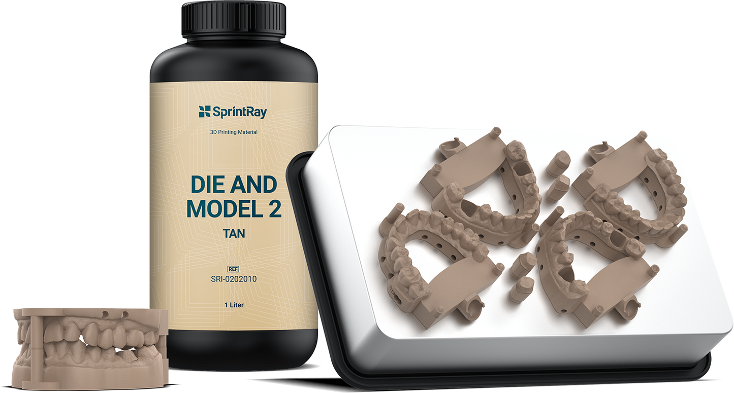 SprintRay Die & Model Tan 2 Resin