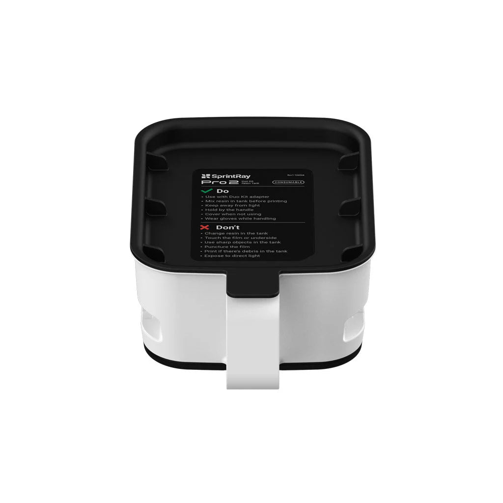 SprintRay Pro 2 Duo Kit Resin Tank – APAC Digital Dentistry & Laboratory
